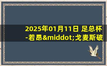 2025年01月11日 足总杯-若昂·戈麦斯破门 狼队客场2-1布里斯托尔城